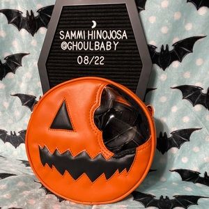 Love Pain and Stitches Handmade Trick R Treat Sam purse